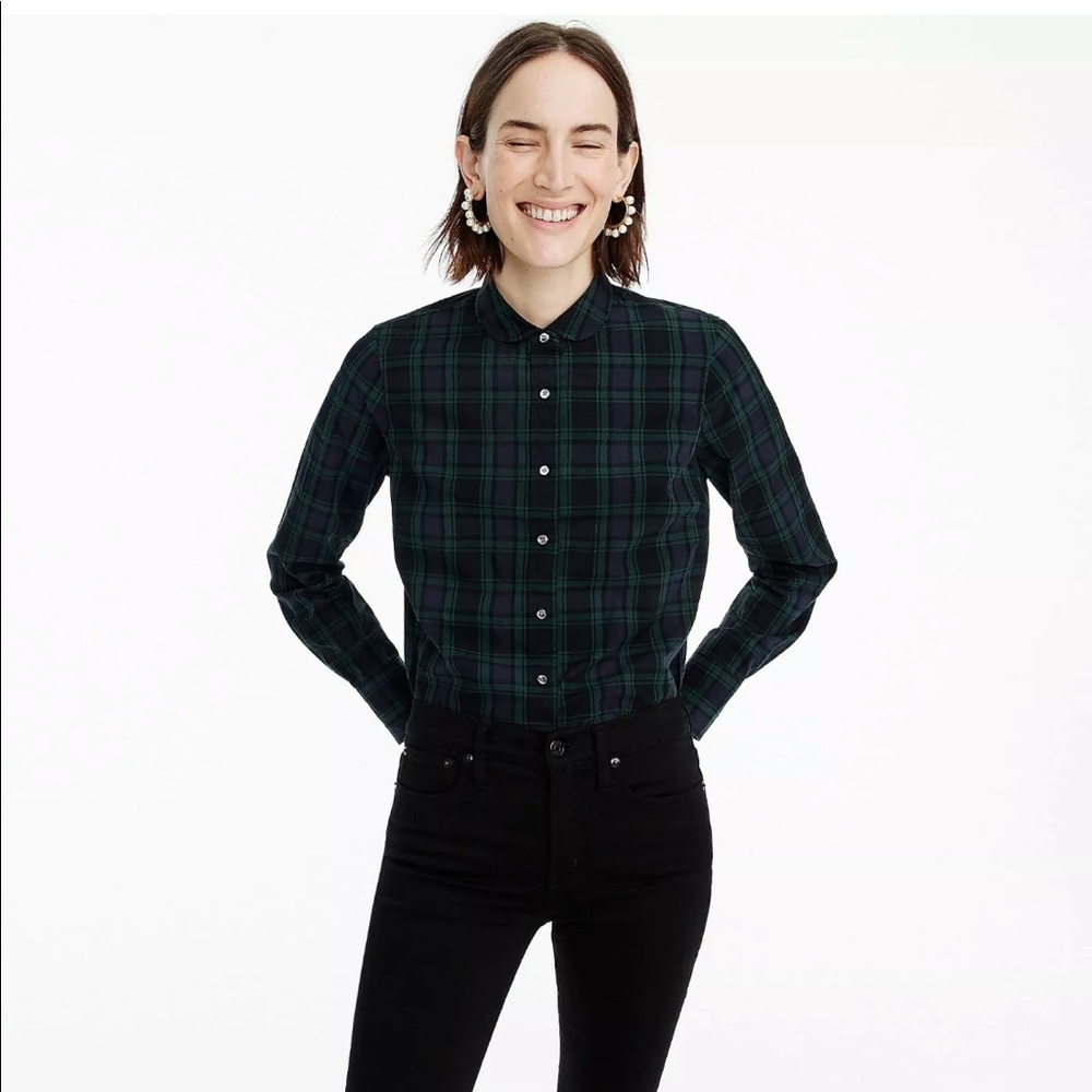 NWT J. Crew Club-collar Perfect Shirt